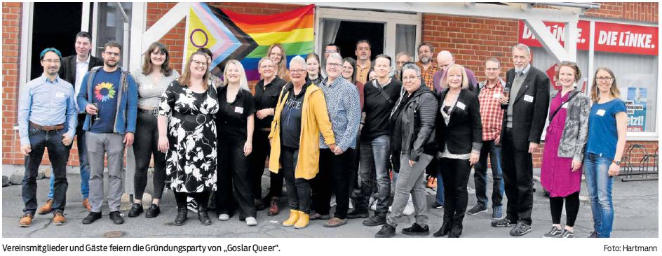 „Goslar Queer“ feiert Gründungsparty