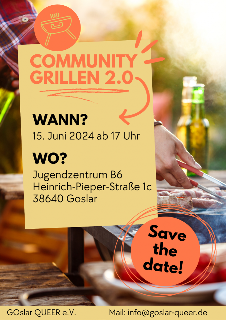 Save the date: Community Grillen 2.0